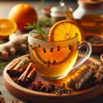 Chá de Cavalinha com Laranja e Gengibre: Uma Infusão de Vitalidade